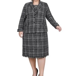 Tweed Dress Suit